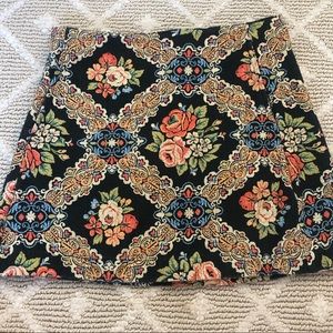 Patterned Urban Outfitters Skirt